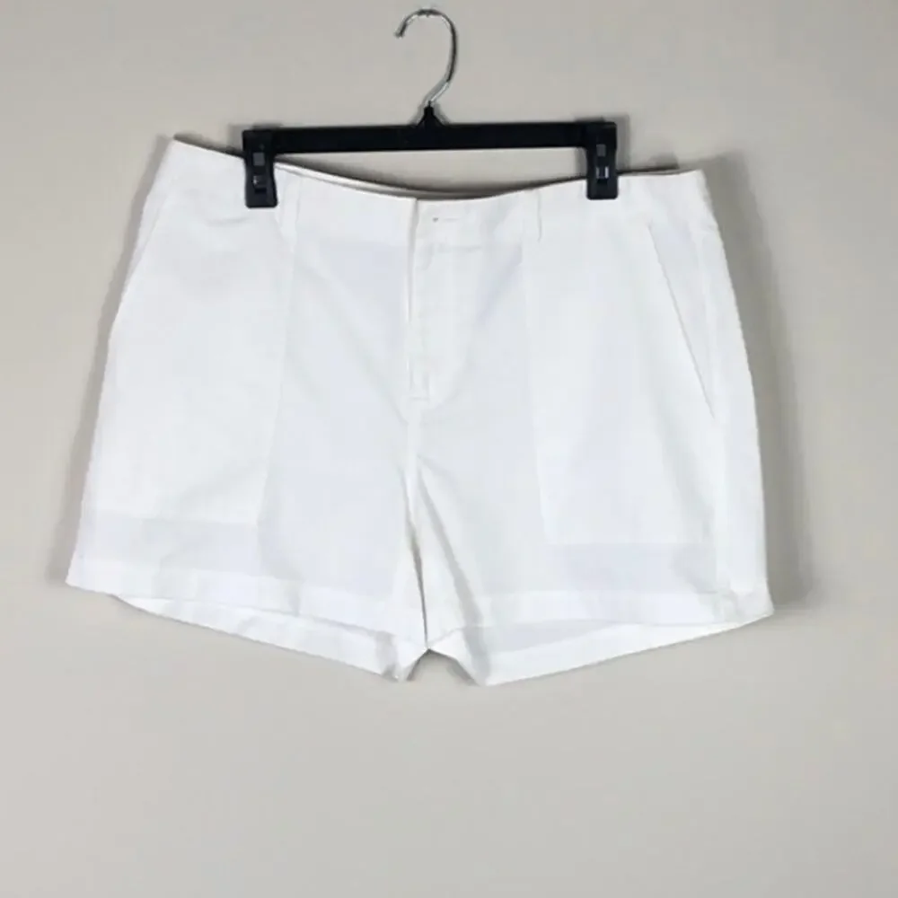Nordstrom Signature Shorts Patch Pocket White